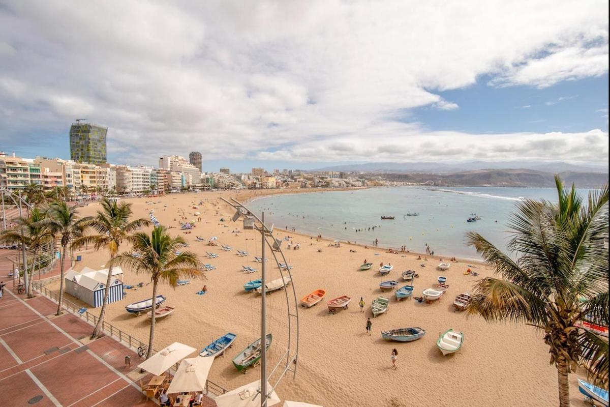 En Primera Linea Playa De Canteras Vista Al Mar Lightbooking Apartment Лас Палмас де Гран Канария Екстериор снимка